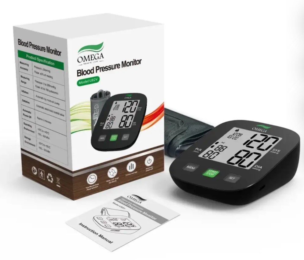 جهاز ضغط ديجيتال صغير اوميجا