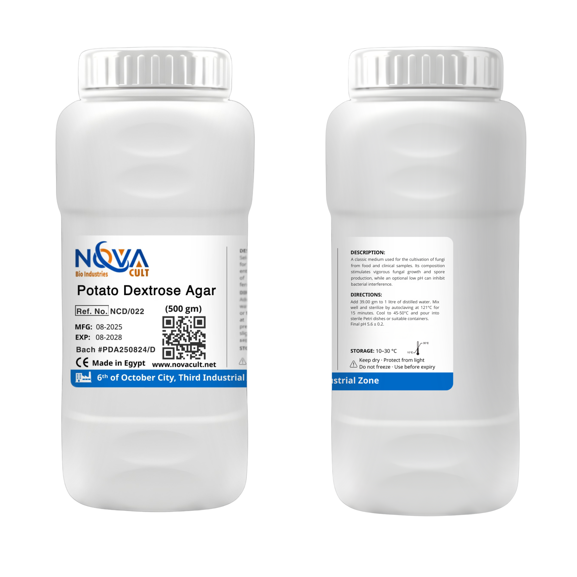  Potato Dextrose Agar Nova Cult